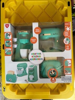 Gourmet Kitchen Appliances Toy Set - Mint Green